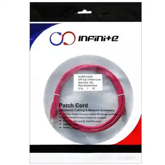 Falabella Patch Cord Categoría 6 de 2 Metros Rojo x3 Und oferta