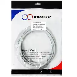 Falabella Patch Cord Categoría 6 de 2 Metros Gris x3 Und oferta