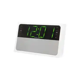 Falabella Radio Reloj Despertador Philco Fm Bluetooth Alarma Cargador oferta