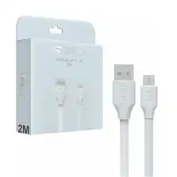 Falabella Cable USB- Ligthning 2.1Amperios 2 metros Blanco oferta