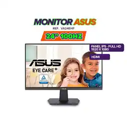 Falabella Monitor VA24EHF 24” FHD IPS 100Hz 1ms HDMI VESA Eye Care oferta