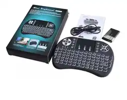 Falabella Mini Teclado Inalámbrico Airmouse Android Smart Tv Iluminado oferta