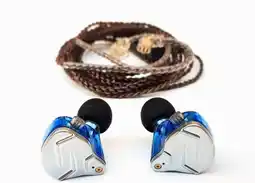 Falabella Audífonos Zsn Pro Monitoreo In Ear AZUL SIN MICROFONO oferta