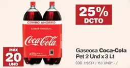 Makro Gaseosa Coca-Cola Pet oferta