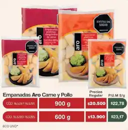 Makro Empanadas Aro Carne y Pollo oferta