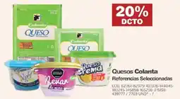 Makro Quesos Colanta Referencias Seleccionadas oferta