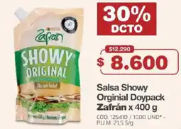 Makro Salsa Showy Orginial Doypack Zafrán oferta