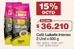 Makro Café Lukafe Intenso oferta
