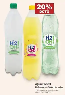 Makro Agua H2OH Referencias Seleccionadas oferta