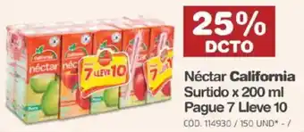 Makro Néctar California Surtido oferta