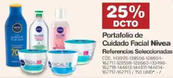 Makro Portafolio de Cuidado Facial Nivea Referencias Seleccionadas oferta