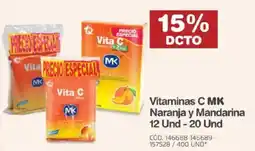 Makro Vitaminas C MK Naranja y Mandarina oferta