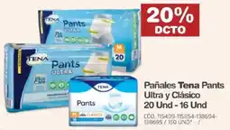 Makro Pañales Tena Pants Ultra y Clásico oferta
