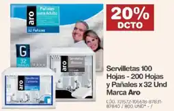 Makro Servilletas Marca Aro oferta