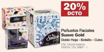 Makro Pañuelos Faciales Gold Doble Hoja - Bolsillo - Cubo oferta