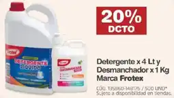 Makro Detergente y Desmanchador  Marca Frotex oferta