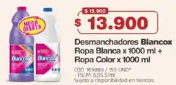 Makro Desmanchadores Blancox oferta