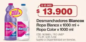 Makro Desmanchadores Blancox oferta