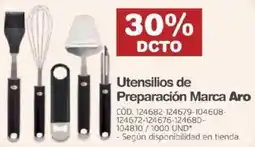 Makro Utensilios de Preparación Marca Aro oferta
