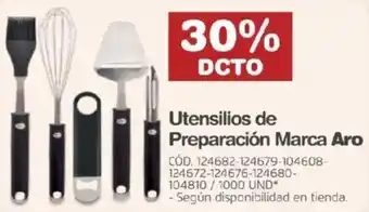 Makro Utensilios de Preparación Marca Aro oferta