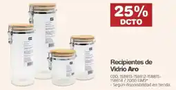 Makro Recipientes de Vidrio Aro oferta