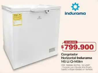 Makro Horizontal Indurama Ci-145tm oferta