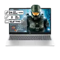 Falabella PORTATIL 15 FC0012LA AMD RYZEN 7 7730U 24GB RAM 2TB SSD PANTALLA 15,6 FHD oferta