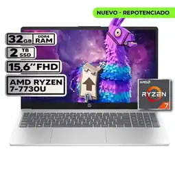 Falabella PORTATIL 15 FC0012LA AMD RYZEN 7 7730U 32GB RAM 2TB SSD PANTALLA 15,6 FHD oferta