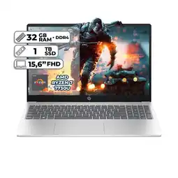 Falabella PORTATIL 15 FC0012LA AMD RYZEN 7 7730U 32GB RAM 1TB SSD PANTALLA 15,6 FHD oferta
