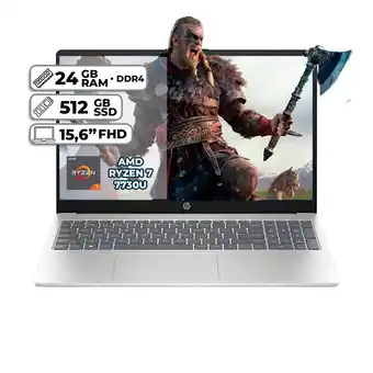 Falabella PORTATIL 15 FC0012LA AMD RYZEN 7 7730U 24GB RAM 512GB SSD PANTALLA 15,6 FHD oferta