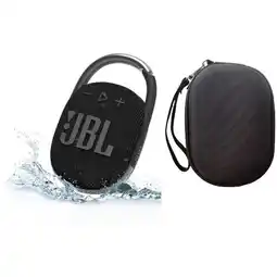 Falabella Parlante bluetooth portátil clip 4 + estuche rígido - negro oferta