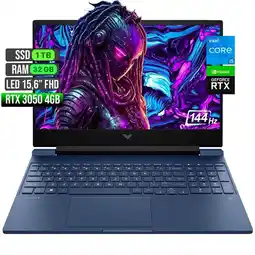 Falabella Portatil GAMER VICTUS Intel CI5 12450H 32GB RAM SSD 1TB RTX 3050 4GB 15.6 oferta