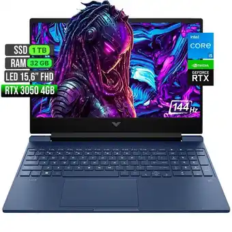 Falabella Portatil GAMER VICTUS Intel CI5 12450H 32GB RAM SSD 1TB RTX 3050 4GB 15.6 oferta