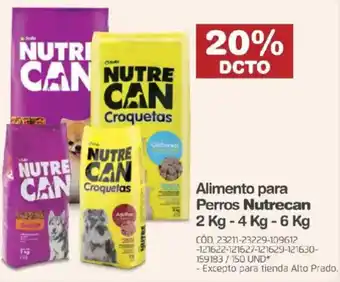 Makro Alimento para Perros Nutrecan oferta