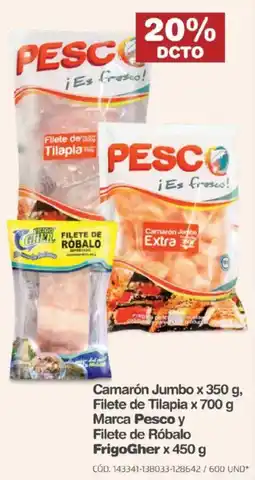 Makro Marca Pesco y FrigoGher oferta