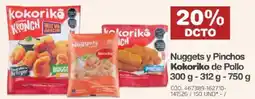 Makro Nuggets y Pinchos Kokoriko de Pollo oferta
