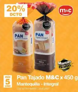 Makro Pan Tajado M&C oferta