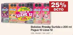 Makro Bebidas Fresky Surtida oferta