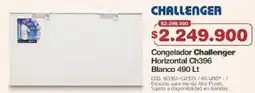 Makro Congelador Challenger Horizontal Ch396 Blanco oferta