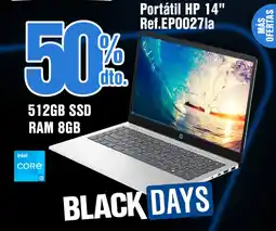 Ktronix Portátil HP 14" oferta