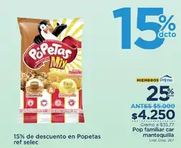 FarmaTodo Pop familiar car mantequilla oferta