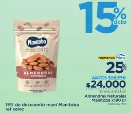 FarmaTodo Almendras Naturales Manitoba oferta