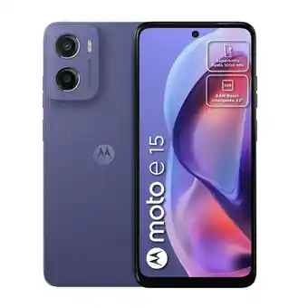 Alkomprar Celular MOTOROLA E15 64GB Morado oferta