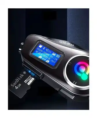 Falabella Intercomunicador Para Moto Q58 Max Con Fm Bluetooth Casco oferta