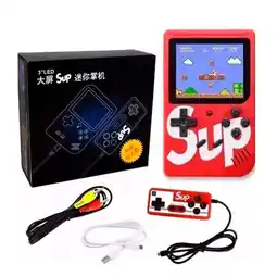 Falabella MINI CONSOLA ORIGINAL SUP DISEÑO RETRO CON 400 JUEGOS + CONTROL oferta