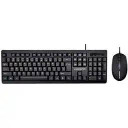 Falabella Combo 2 x 1 Teclado + Mouse KM1-CBK oferta