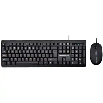 Falabella Combo 2 x 1 Teclado + Mouse KM1-CBK oferta