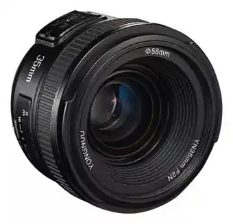 Falabella Lente Yn 35mm F2 Para Canon Ef Rango De Apertura F2 A F22 oferta