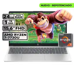 Falabella PORTATIL 15 FC0012LA AMD RYZEN 7 7730U 24GB RAM 1TB SSD PANTALLA 15,6 FHD oferta