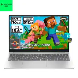 Falabella PORTATIL 15 FC0012LA AMD RYZEN 7 7730U 16GB RAM 512GB SSD PANTALLA 15,6 FHD oferta